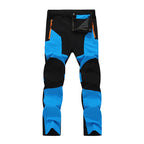 Men's Pants Breathable Waterproof Hiking Outdoor Climbing Thin Elasticity Quick Dry Trousers