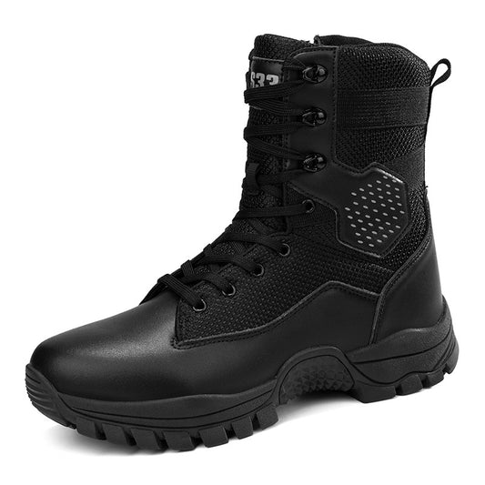Men’s Outdoor Tactical Shoes Hunting Desert Safety Police Boots Waterproof Anti-Slip Hiking Boots
