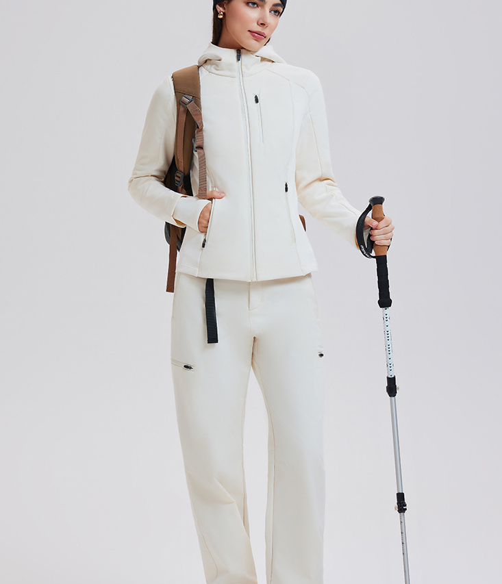 Women's 95% White Goose Down Jacket | 20000mm+ Waterproof Trekking Coat | All-Season Stormproof Hiking Outerwear | NSRF2439101