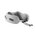 Electric Rechargeable Travel Pillow Relax Massager Heated Vibrating Soft Neck Massage