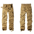 Men's Trousers Cargo Pants Outdoor Multi-Pocket Overalls Trousers Plus Size Casual Pants |