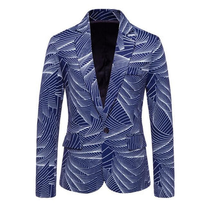 Men Casual Classic Smart Fit Blazer Jackets Suit One Button Lightweight Coat Jacket | X952