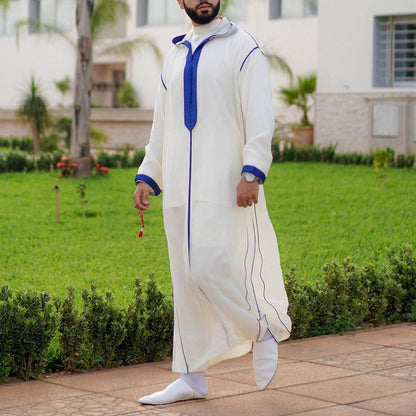 Men's Muslim Robe Shirt Elegant & Comfortable Traditional Islamic Wear | 1133978