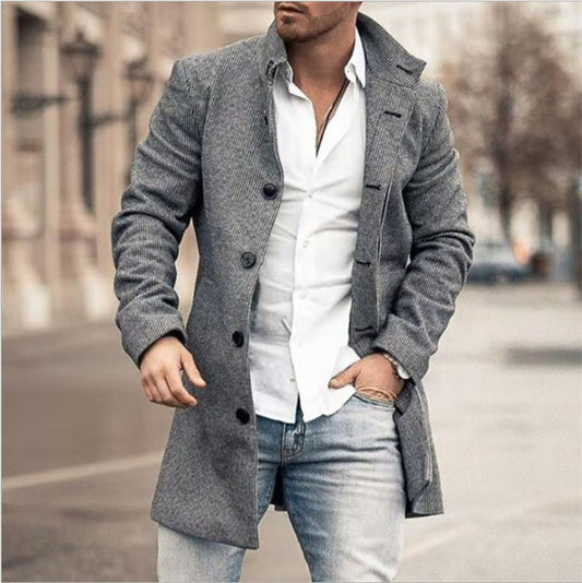 High Quality Men Wool Coat Winter Beautiful New Design Overcoat | K5