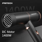 Professional 1200-1400W Hair Dryer Two-Speed DC Motor with VDE Plug for Salon-Quality Styling | TC-2853