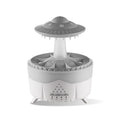 Remote Control Raindrop Cloud Humidifier 7 Colors LED Lamp UFO Aroma Diffusers | X01