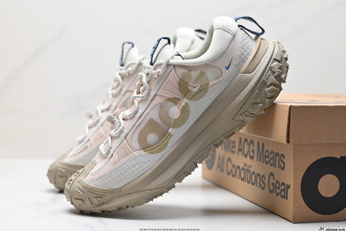 ACG Mountain Low-Top Hiking Shoes Water-Resistant Leather & Fabric Trainers Trail Runners Anti-Slip Outdoor Sports Travel Sneakers
