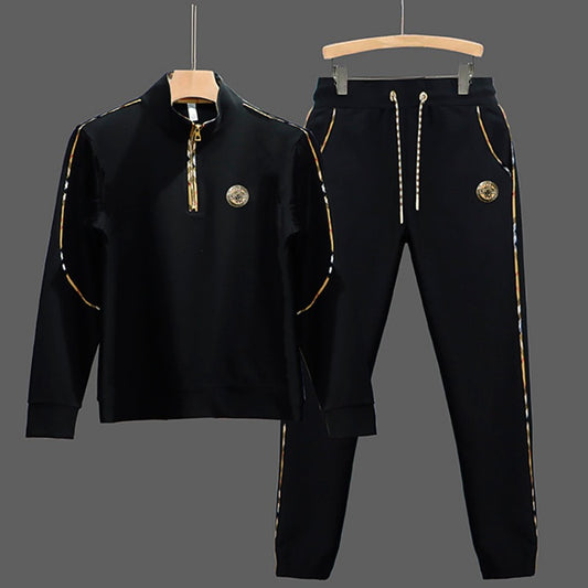 Top Quality Men's Designer Sports Jogging Set 2 Piece Sweat Suit Casual Wear Set Hoodies & Sweatshirt | 301
