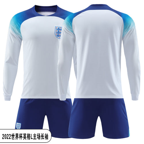 2026 England National Team Kids Soccer Jersey Set | World Cup Training & Match Football Kit for Boys & Girls Outfit Set