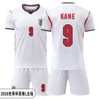 2026 England National Team Kids Soccer Jersey Set | World Cup Training & Match Football Kit for Boys & Girls Outfit Set | YGL2026