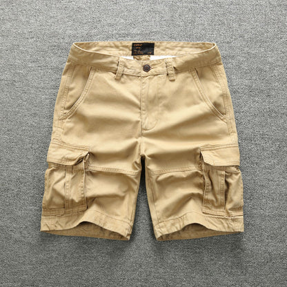 Bermuda cargo pour homme - Short de combat camouflage à poches multiples | 206 