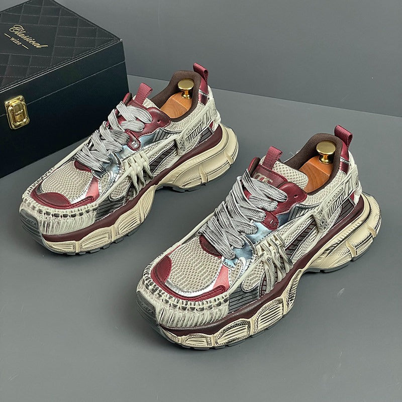 Men's Height-Increasing Breathable Casual Sports Shoes | Trendy Trainers Outdoor Sneakers
