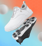 Men's & Women's Golf Shoes with Rotating Buckle | Waterproof Spike less Sneakers | Dedicated Golf & Casual Footwear | X13
