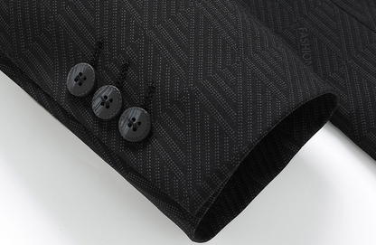 Men's Plus Size Casual Blazer | Stretch & Non-Iron Checkered Sport Coat | Oversized Comfort Fit Jacket for Big Gentlemen | XKX-Q5573