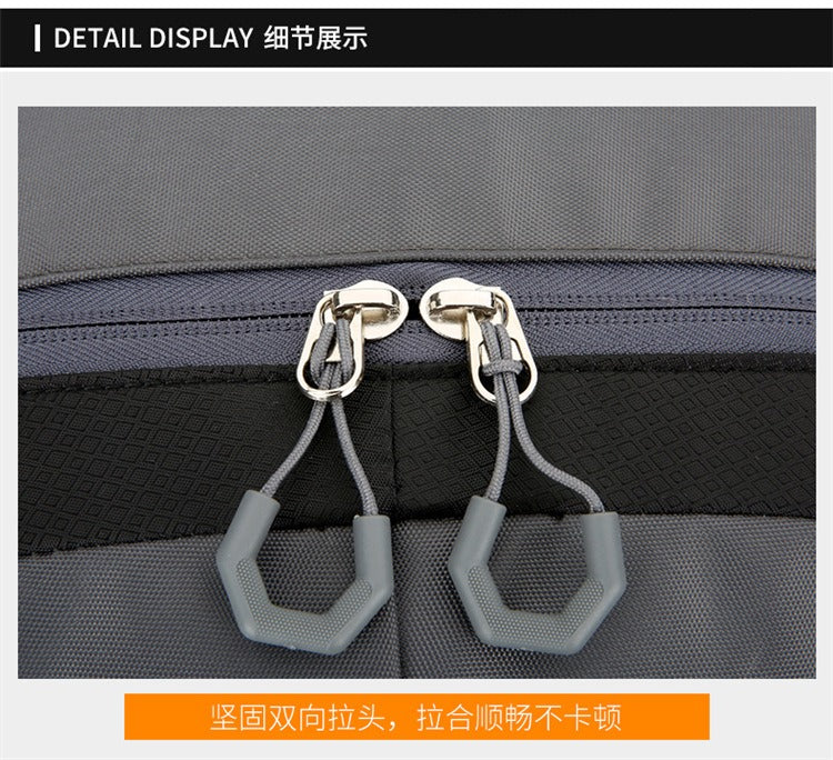 50L Waterproof Hiking Backpack – Large Capacity Outdoor Travel Rucksack with Breathable Design & Reflective Safety Strips | 2205