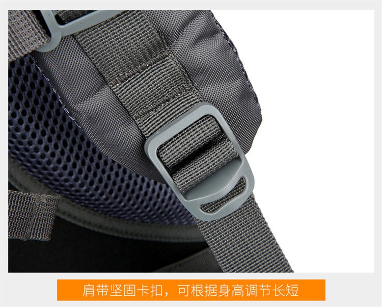 50L Waterproof Hiking Backpack – Large Capacity Outdoor Travel Rucksack with Breathable Design & Reflective Safety Strips | 2205