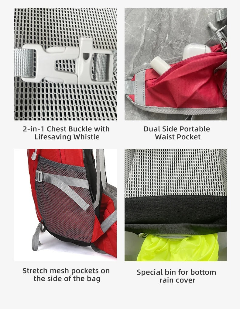 Unisex Small All-in-One Versatile Bag pack For Men & Women Hiking 25L | KA-2353