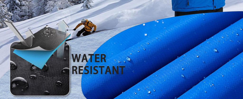 Mens Top Quality Warm Jacket Fleece Lined Waterproof Hooded Full Zip Bomber Coat
 | TJ153D