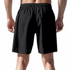Men's Lightweight Linen-Blend Beach Shorts - Relaxed Fit 5-Inch Casual Shorts | WW-2