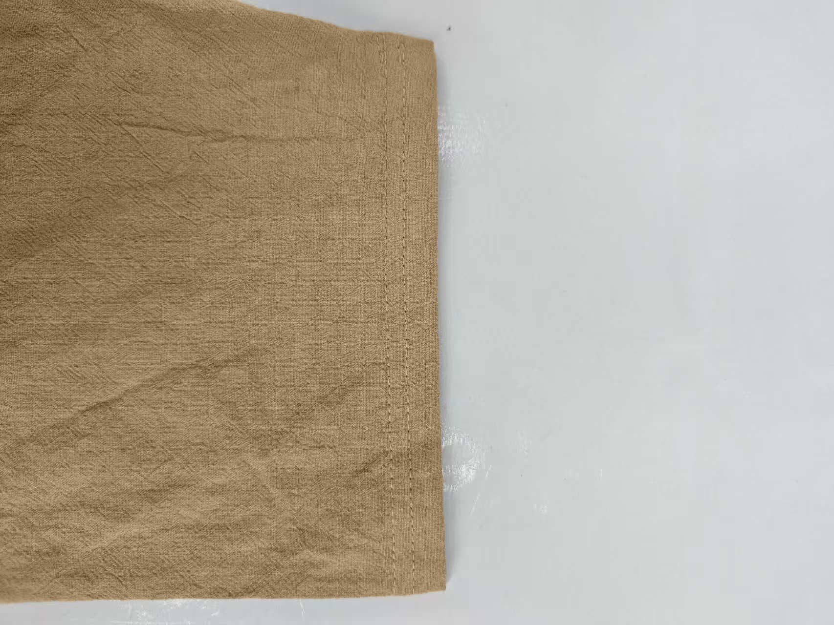 Men's Oversized Linen Hooded Shirt – Short Sleeve Amekaji Casual Summer Overshirt | 2455C