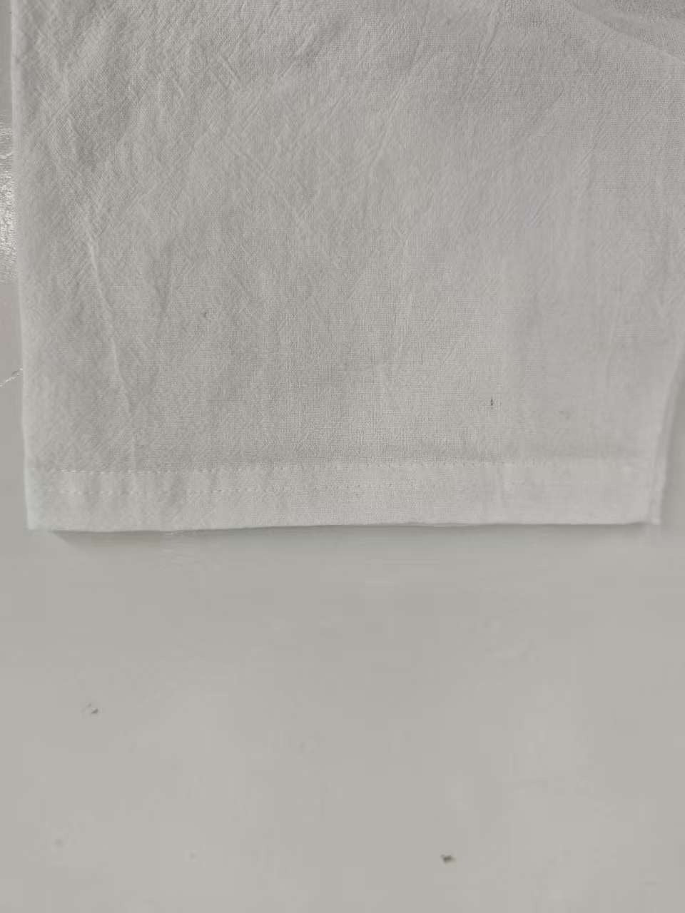 Men's Oversized Linen Hooded Shirt – Short Sleeve Amekaji Casual Summer Overshirt | 2455C