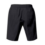 Men's Lightweight Linen-Blend Beach Shorts - Relaxed Fit 5-Inch Casual Shorts | WW-2