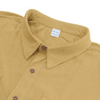 Men's Heavyweight Corduroy-Texture Work Shirt - 2025 Summer Relaxed Fit Casual Top | YH-OB20