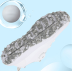 Unisex Golf Shoes with Rotating Buckle Closure Waterproof Spike less Golf Sneakers Casual Athletic Shoes X19