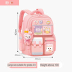 Kulomi Kids’ School Backpack – Lightweight, Ergonomic & Spine-Support Design for Children | 1-602