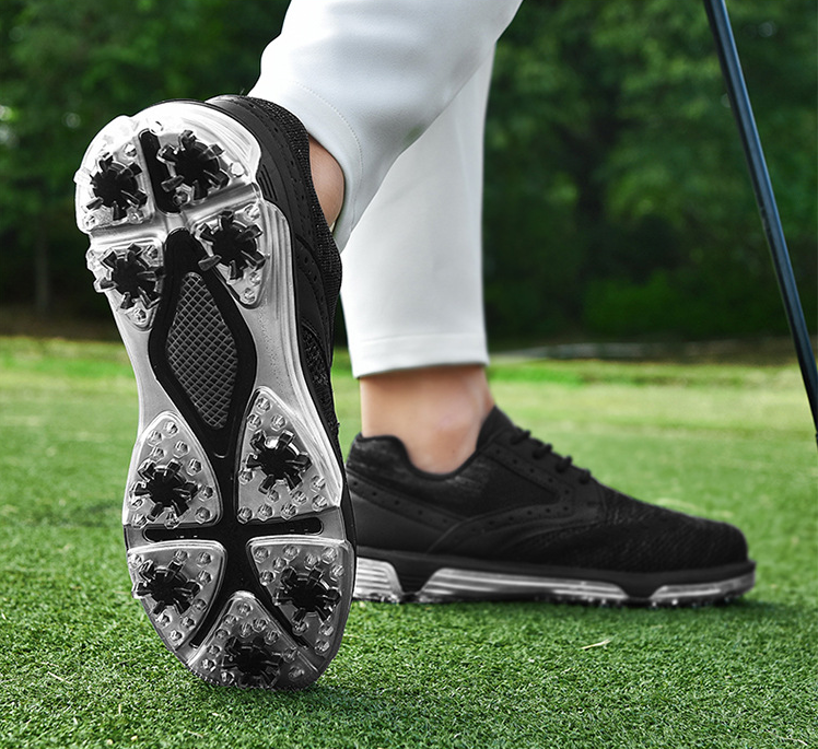 Unisex Golf Shoes Breathable Waterproof Spikeless Golf Sneakers Non-Slip Athletic Casual Shoes | X21