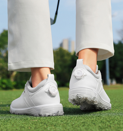 Men's & Women's Golf Shoes with Rotating Buckle | Waterproof Spike less Sneakers | Dedicated Golf & Casual Footwear | X13