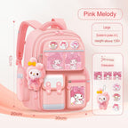 Kulomi Kids’ School Backpack – Lightweight, Ergonomic & Spine-Support Design for Children | 1-602