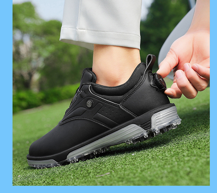 Men's & Women's Golf Shoes with Rotating Buckle | Waterproof Spike less Sneakers | Dedicated Golf & Casual Footwear | X13