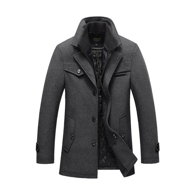 Short wool jacket mens online