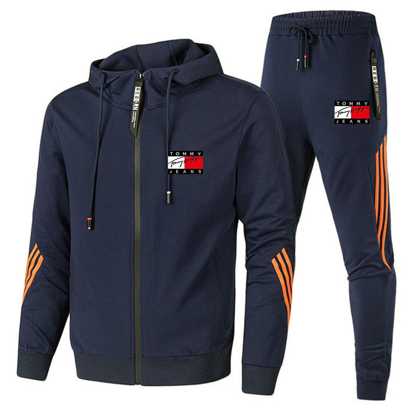 Men's Tracksuit | Zipper Hoodies | Sweatpants Jogging set
