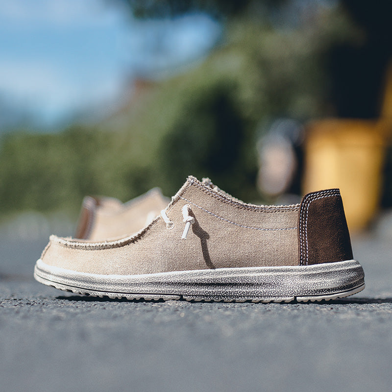 Men’s Breathable Lace-Up Summer Sneakers | Lightweight Low-Top Casual Shoes | 8803