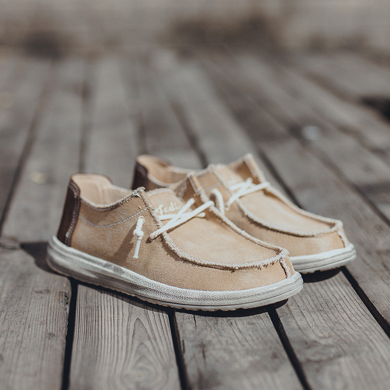 Men’s Breathable Lace-Up Summer Sneakers | Lightweight Low-Top Casual Shoes | 8803