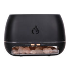 Himalayan Crystal Salt Rocks Aroma Humidifiers 7 Colors LED USB Portable Fire Flame Aromatherapy Essential Oil Diffuser | 101