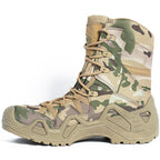 JLXY Tactical Desert Combat Boots Waterproof Insulated Winter Hiking Boots High-Top Outdoor Military Footwear