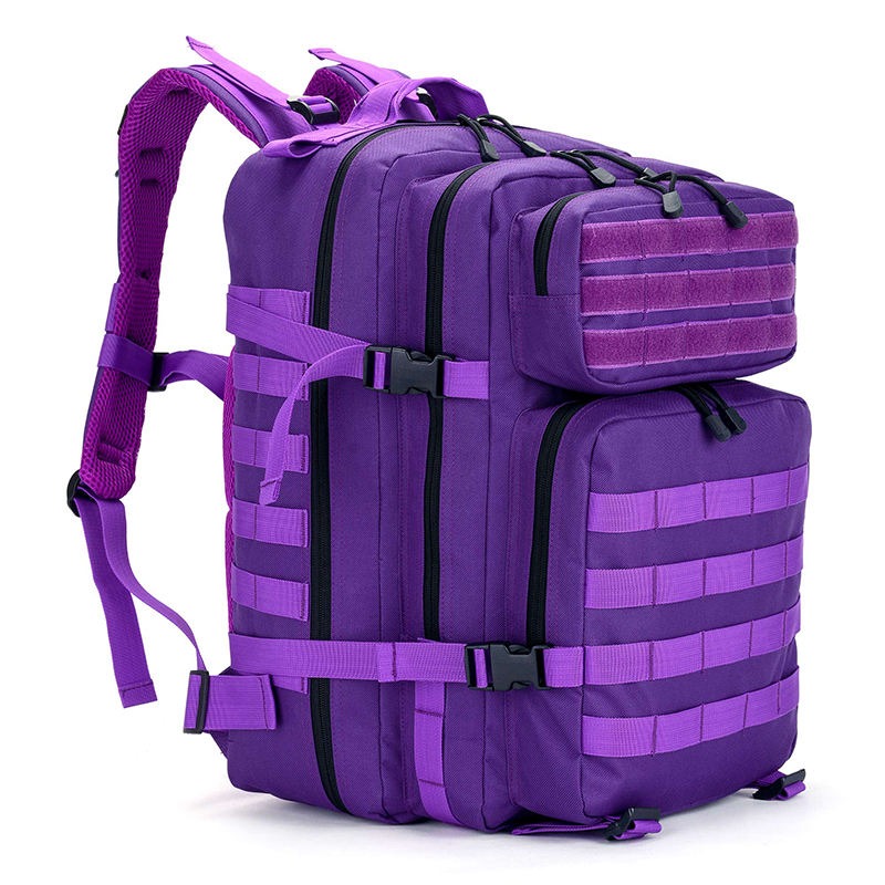 New Trending Portable Molle Bag 45L Mountain Travel Luggage Oxford Tactical Backpack