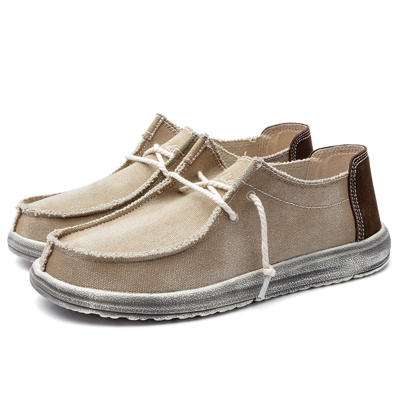 Men’s Breathable Lace-Up Summer Sneakers | Lightweight Low-Top Casual Shoes | 8803