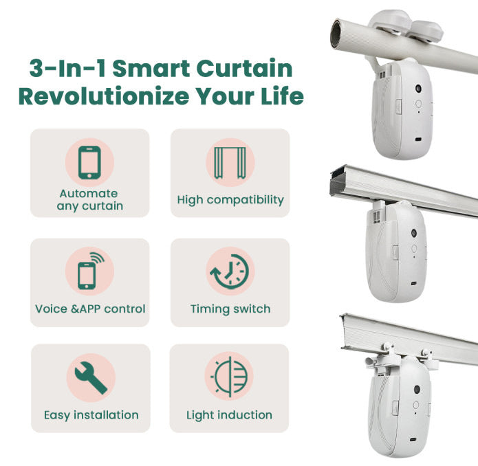 Smart Curtain Robot & Controllers Automated Curtain Solutions for Modern Living | LY-1668