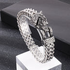 Men’s Viking Animal Bracelet Wolf, Eagle, Snake Stainless Steel Bracelet | KB179515-MZOZ