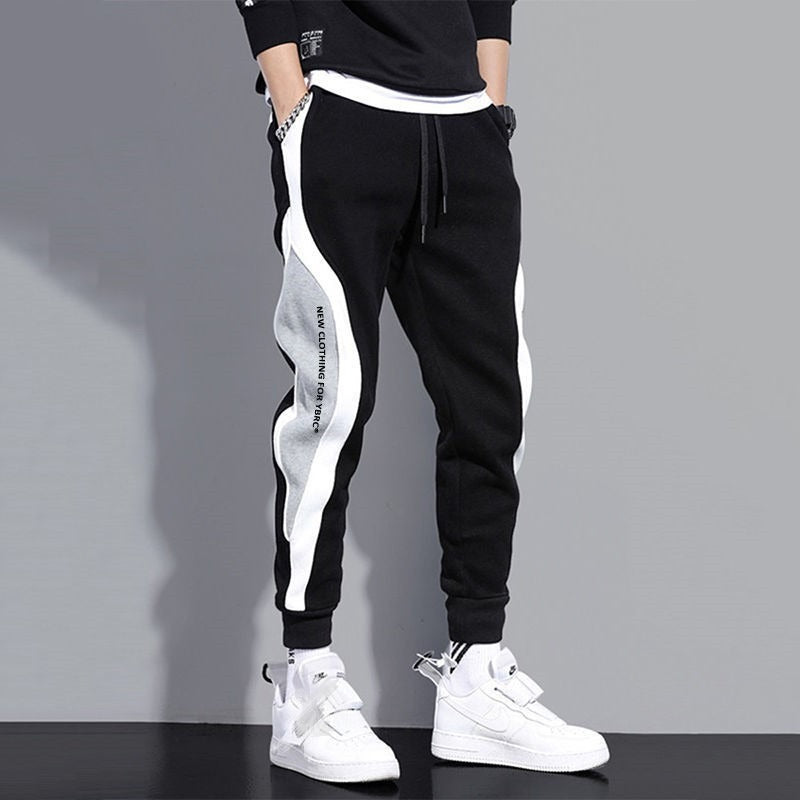 Men's Sports Trousers Stretch Pants Slim Jogging Training Running Sweatpants | K905