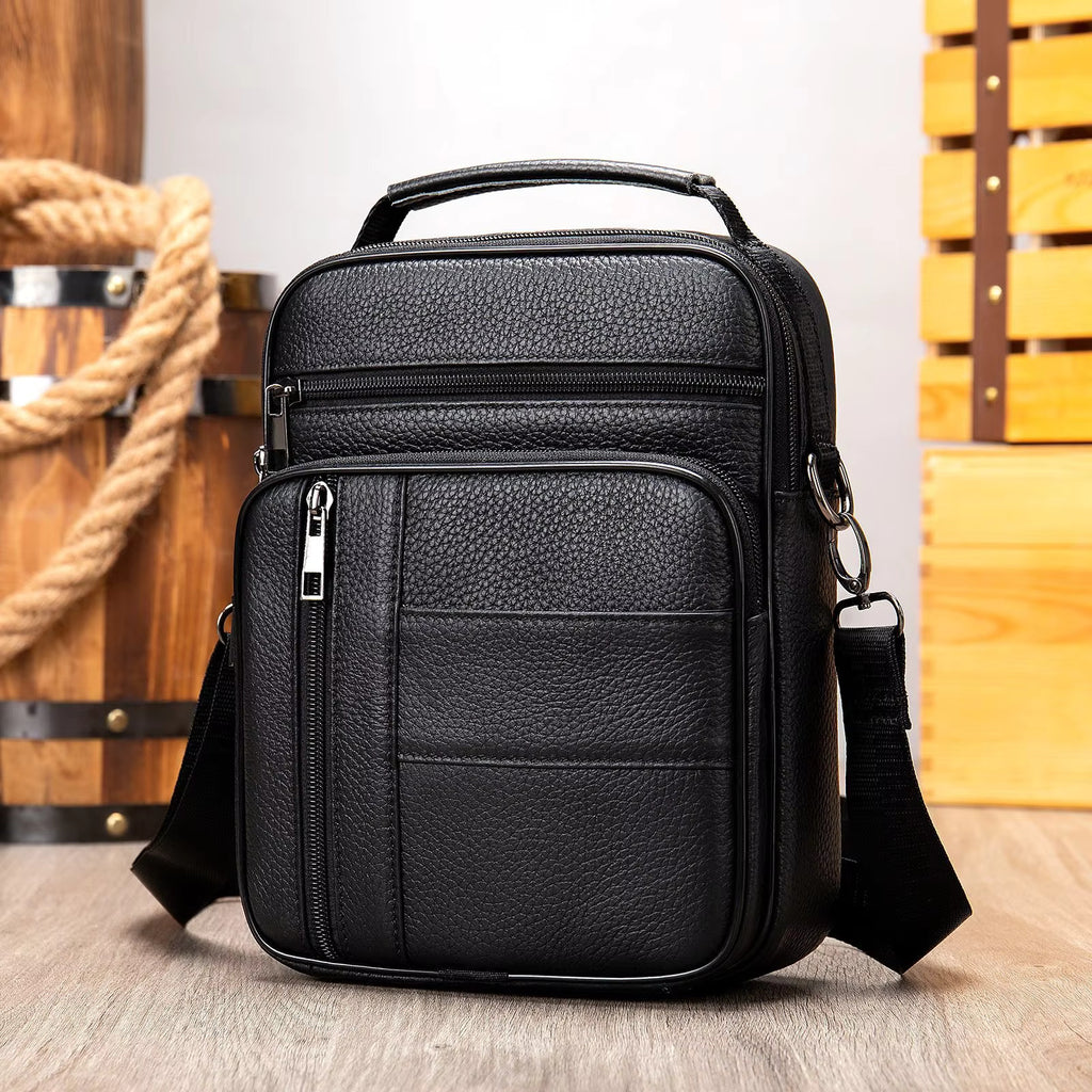 Business Leather Men's Shoulder Bag Stylish and Durable Design for Everyday Use | 7457