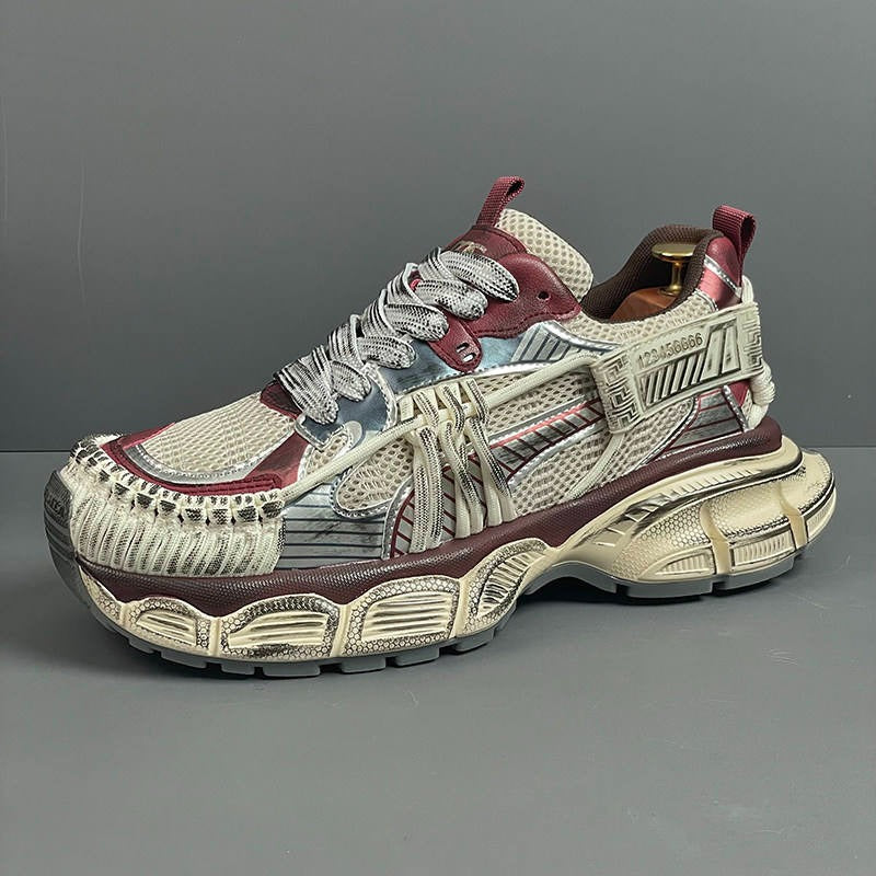 Men's Height-Increasing Breathable Casual Sports Shoes | Trendy Trainers Outdoor Sneakers