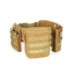 Outdoor Tactical Belt with Harness – Multi-Function Military Waist Pack | AKM-106