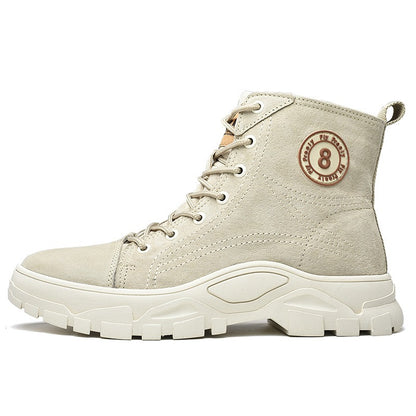 Men's Martin Boots – High-Top Retro British Style Winter Trendy Shoes | 8909