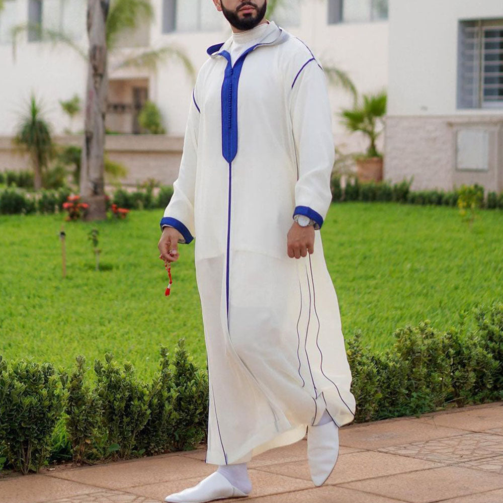 Men's Muslim Robe Shirt Elegant & Comfortable Traditional Islamic Wear | 1133978