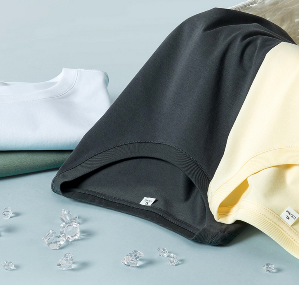 Men’s 230G Cooling Cotton T-Shirt | Summer Lightweight Crew Neck Tee | L05-0027